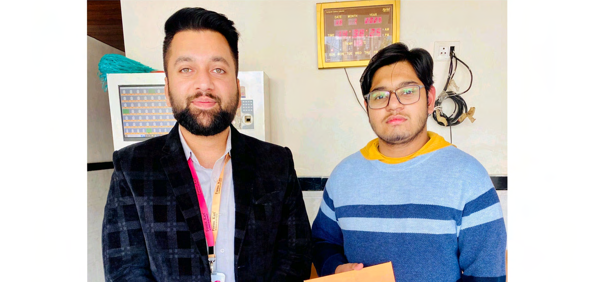 Admit card delivery sample 2