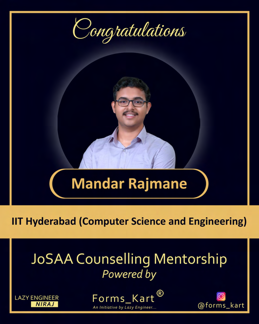 JoSAA mentorship 3
